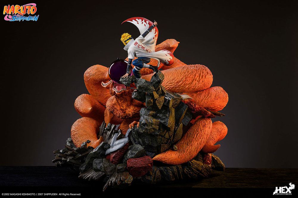 Naruto Shippuden Statue 1/8 Battle of Destiny Namikaze Minato vs Kurama 59 cm 6974281170032