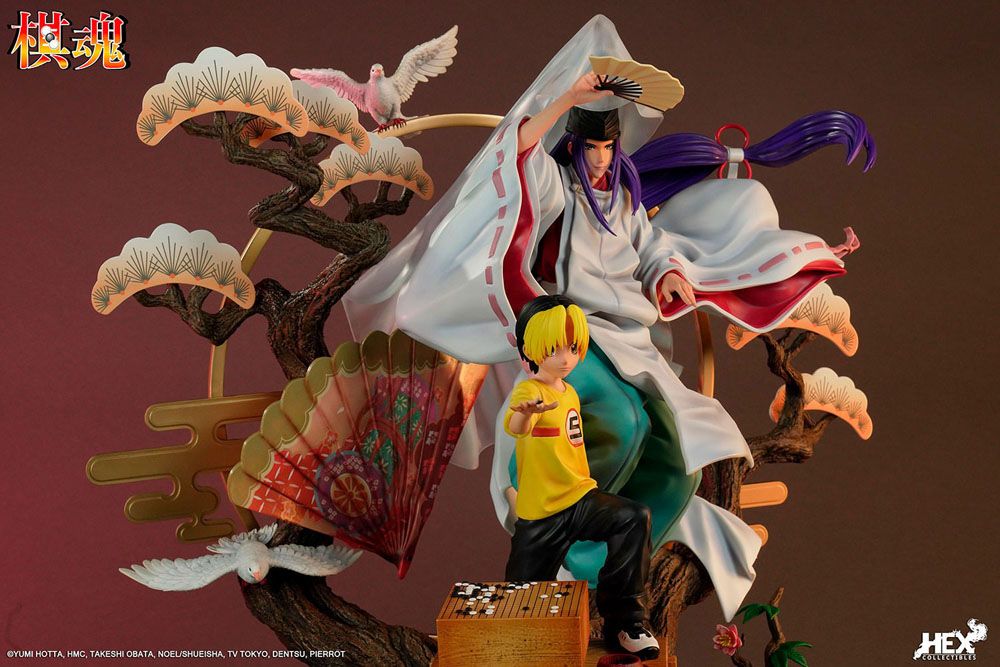 Hikaru no Go Statue 1/6 Shindou Hikaru & Fujiwara no Sai: The Divine Move 52 cm 6974281170063