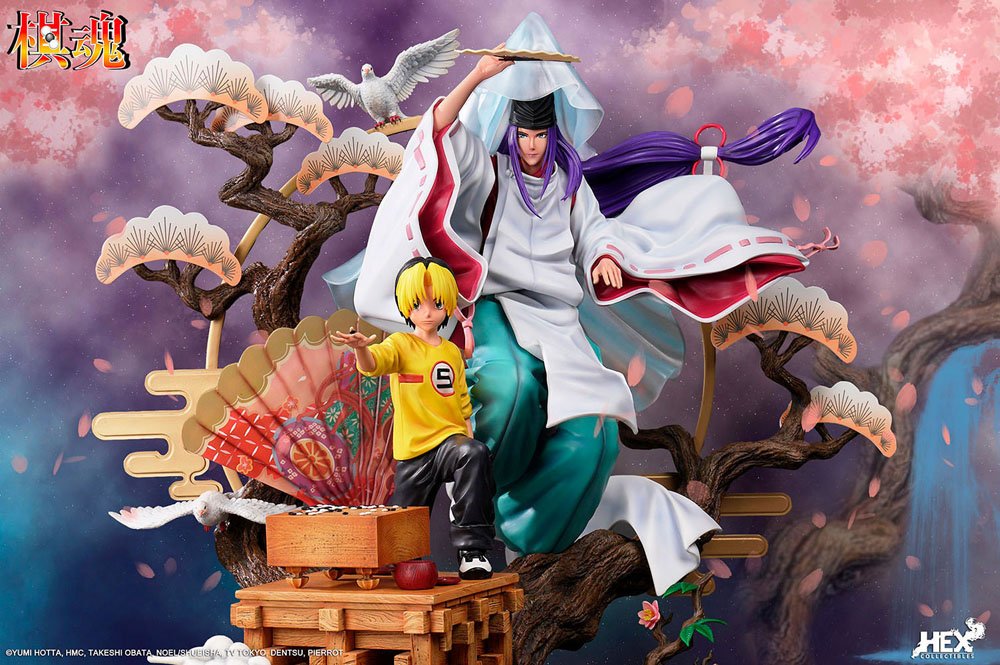 Hikaru no Go Statue 1/6 Shindou Hikaru & Fujiwara no Sai: The Divine Move 52 cm 6974281170063