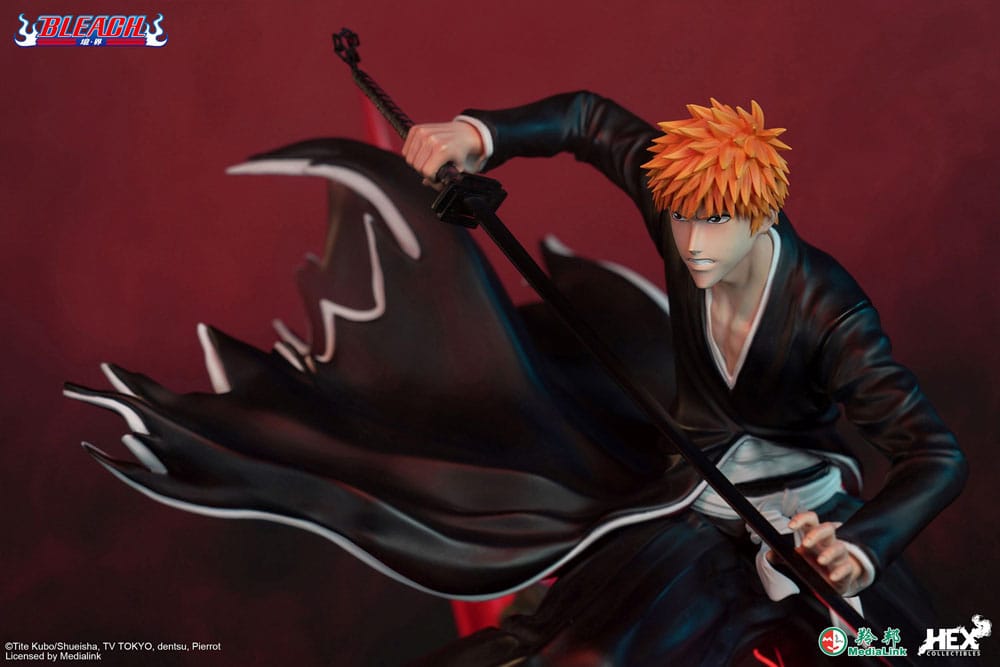 Bleach Elite Dynamic Statue 1/6 Ichigo Kurosaki vs Hollow Ichigo 56 cm 6974281170148