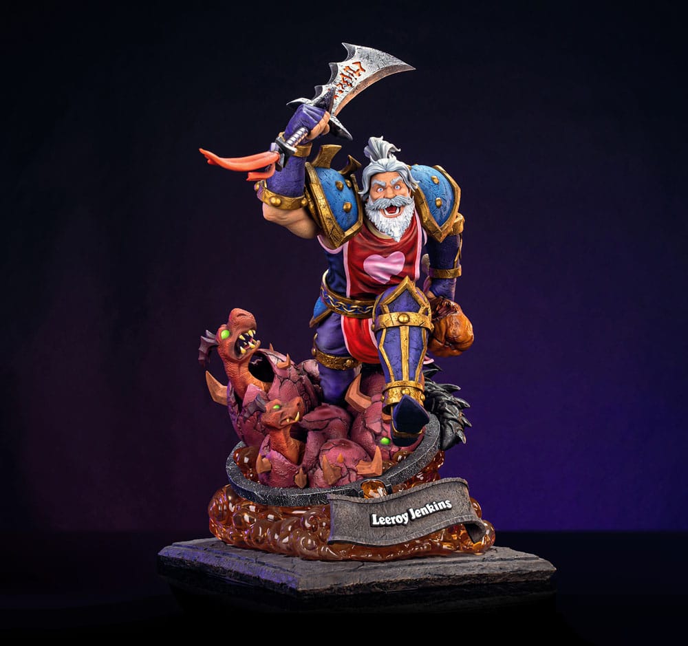 Hearthstone Statue 1/10 Leeroy Jenkins 25 cm 6978082550109