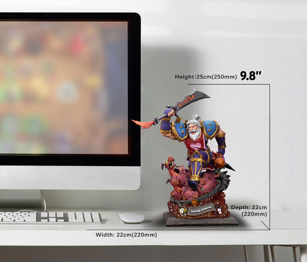 Hearthstone Statue 1/10 Leeroy Jenkins 25 cm 6978082550109