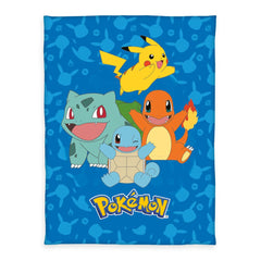 Pokemon Fleece Blanket Starter Pokemon 130 x 160 cm 4006891976833