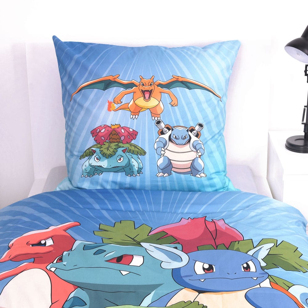 Pokemon Duvet Set Group B 135 x 200 cm / 80 x 80 cm 4006891983268