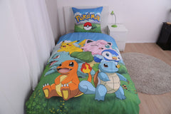 Pokemon Duvet Set Group A 135 x 200 cm / 80 x 80 cm 4006891983275