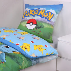 Pokemon Duvet Set Group A 135 x 200 cm / 80 x 80 cm 4006891983275