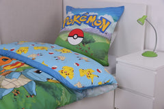 Pokemon Duvet Set Group A 135 x 200 cm / 80 x 80 cm 4006891983275