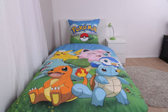 Pokemon Duvet Set Group A 135 x 200 cm / 80 x 80 cm 4006891983275