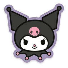 Sanrio Pillow Kuromi Face 36 cm 4006891992994