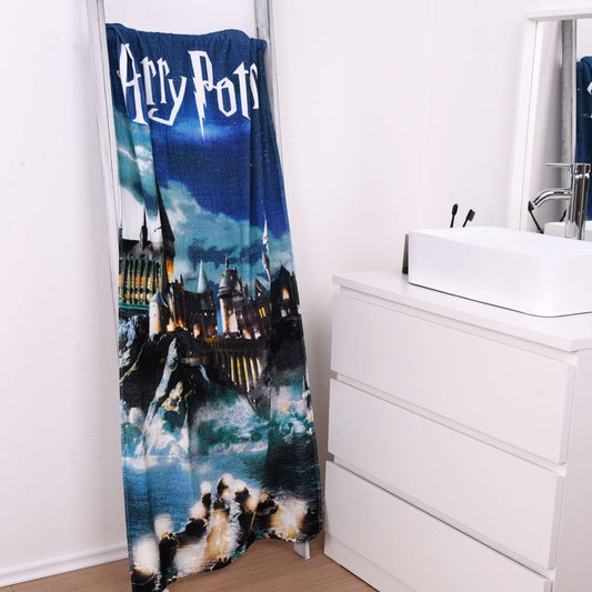 Harry Potter Velour Blue 70 x 140 cm 4006891971258