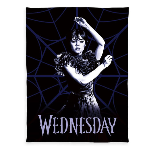 Wednesday Fleece Blanket 130 x 170 cm 4006891985897