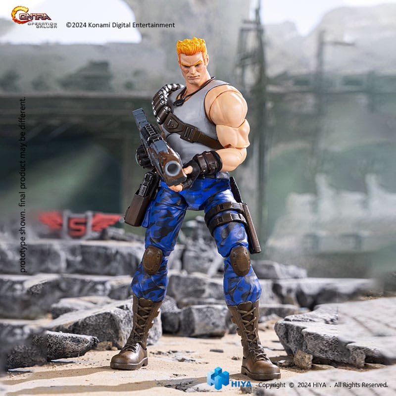 Contra: Operation Galuga Exquisite Basic Action Figure Bill Rizer 16 cm 6957534203701