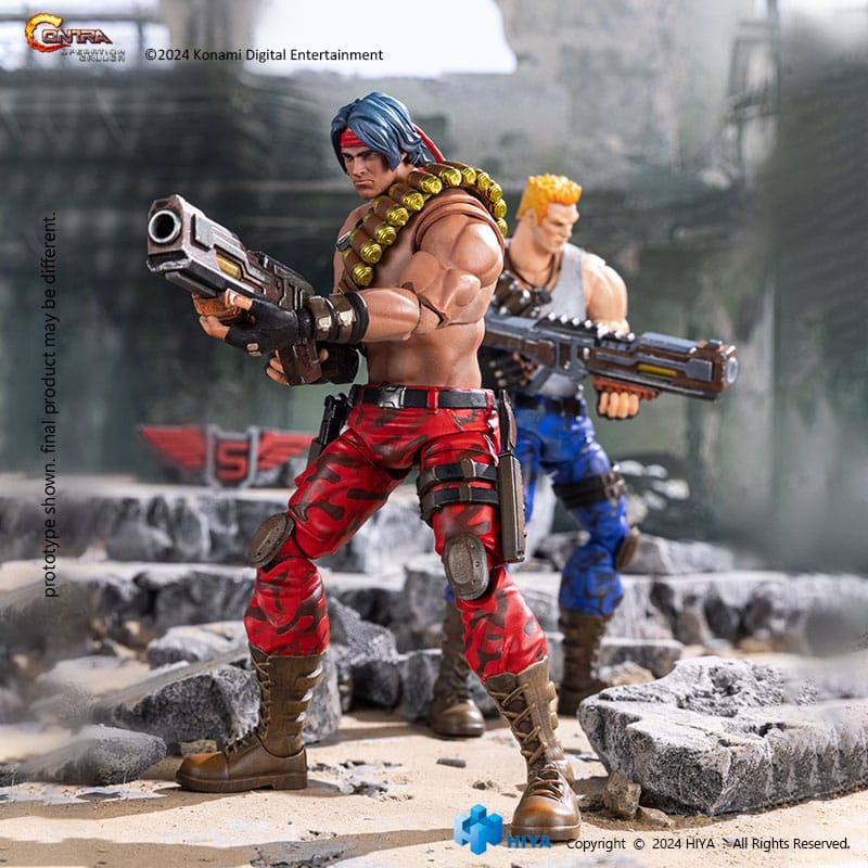 Contra: Operation Galuga Exquisite Basic Action Figure Bill Rizer 16 cm 6957534203701