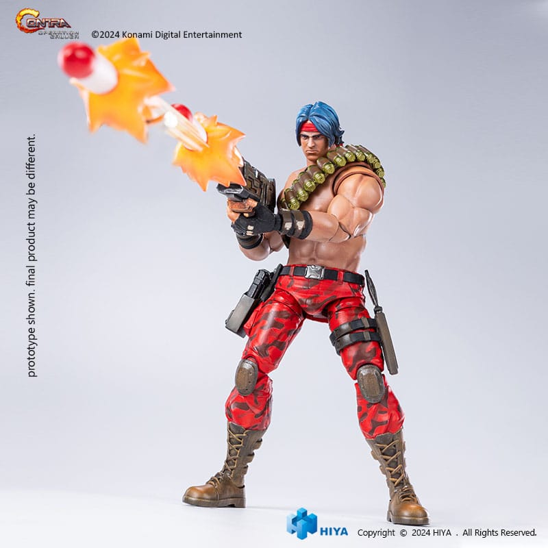 Contra: Operation Galuga Exquisite Basic Action Figure Lance Bean 16 cm 6957534203695