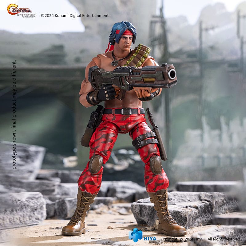 Contra: Operation Galuga Exquisite Basic Action Figure Lance Bean 16 cm 6957534203695