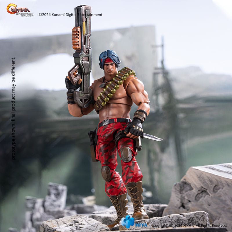 Contra: Operation Galuga Exquisite Basic Action Figure Lance Bean 16 cm 6957534203695