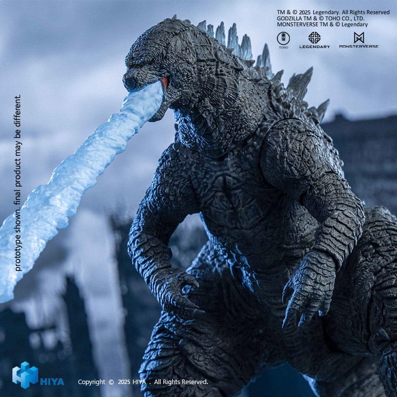 Godzilla 2014 Exquisite Basic+ Action Figure Godzilla Translucent Ver. 18 cm 6957534204111