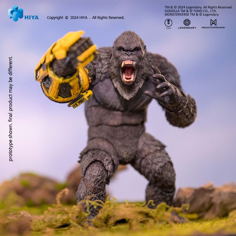 Godzilla x Kong: The New Empire Exquisite Basic Action Figure Kong B.E.A.S.T. Glove Ver. 16 cm 6957534204371