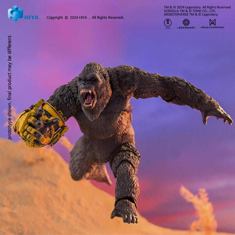 Godzilla x Kong: The New Empire Exquisite Basic Action Figure Kong B.E.A.S.T. Glove Ver. 16 cm 6957534204371