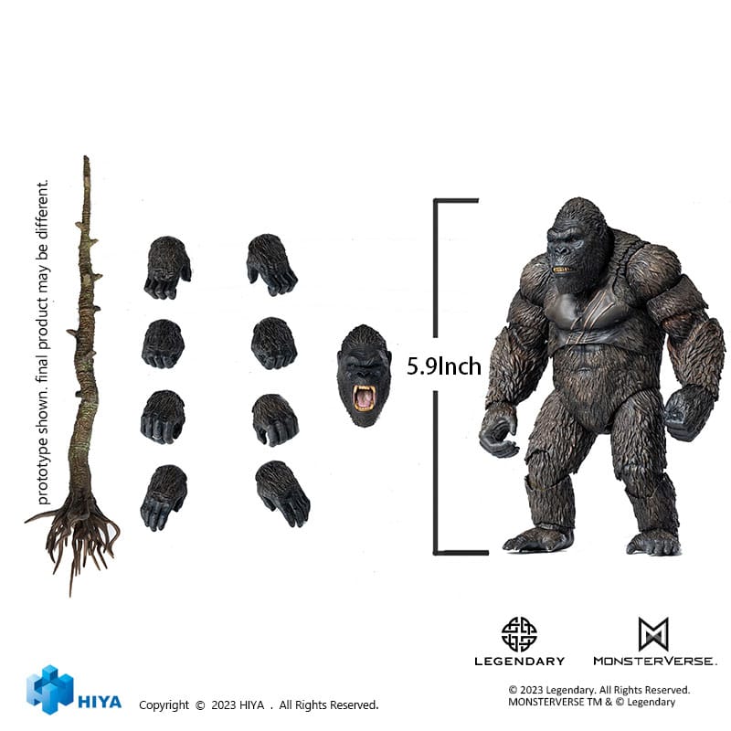 Kong: Skull Island Exquisite Basic Action Figure Kong 15 cm 6957534203183