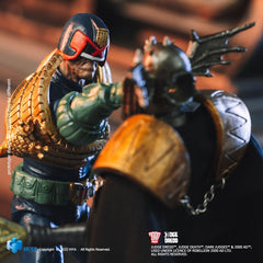 2000 AD Exquisite Mini Action Figure 1/18 Judge Dredd Gaze Into The Fist of Dredd 10 cm 6957534203053