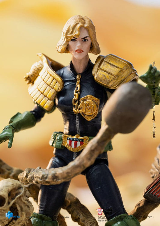 2000 AD Exquisite Mini Action Figure 1/18 Judge Dredd Judge Anderson VS The Dark Judges 10 cm 6957534203152