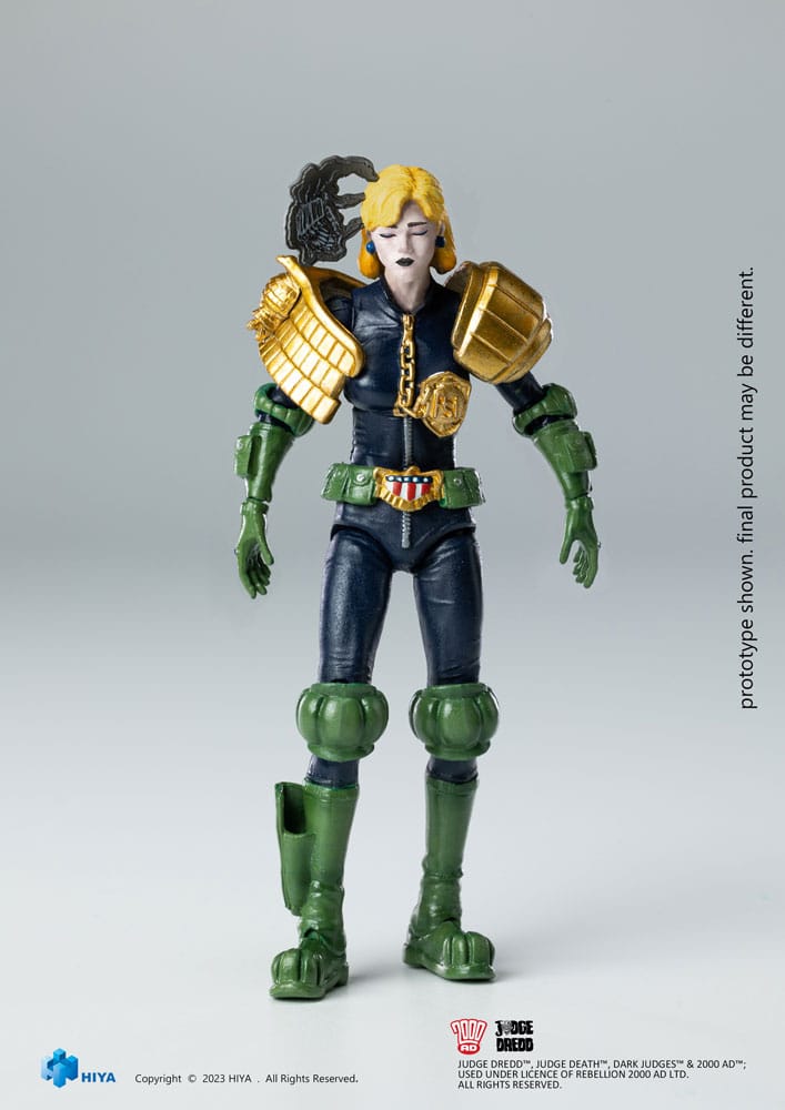 2000 AD Exquisite Mini Action Figure 1/18 Judge Dredd Judge Anderson Hall of Heroes 10 cm 6957534203169