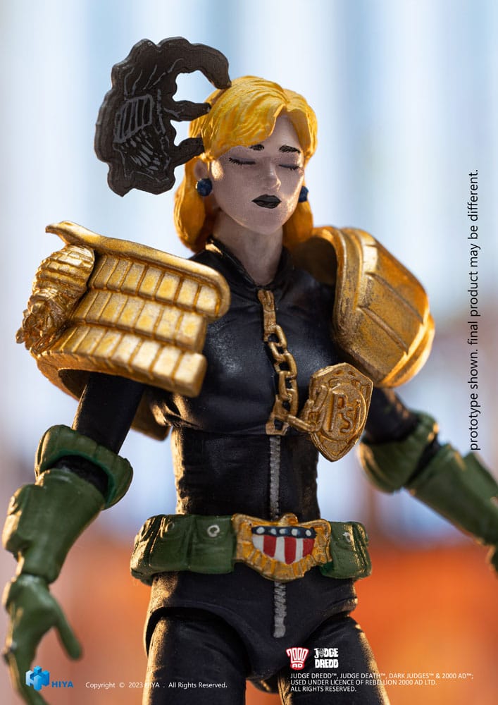 2000 AD Exquisite Mini Action Figure 1/18 Judge Dredd Judge Anderson Hall of Heroes 10 cm 6957534203169