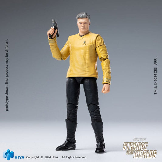 Star Trek Strange New Worlds Exquisite Mini Series  Actionfigur 1/18 Pike 11 cm 6957534203718