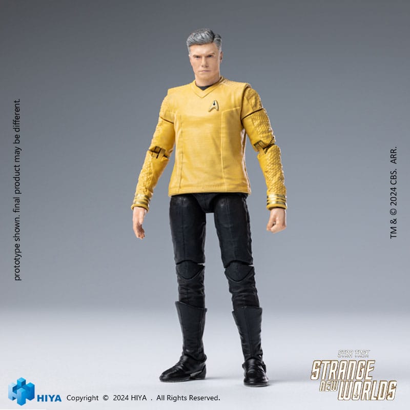 Star Trek Strange New Worlds Exquisite Mini Series  Actionfigur 1/18 Pike 11 cm 6957534203718