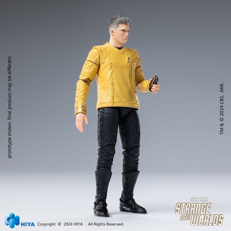 Star Trek Strange New Worlds Exquisite Mini Series  Actionfigur 1/18 Pike 11 cm 6957534203718