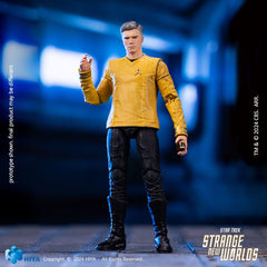 Star Trek Strange New Worlds Exquisite Mini Series  Actionfigur 1/18 Pike 11 cm 6957534203718