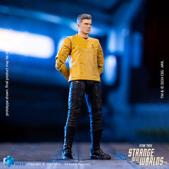 Star Trek Strange New Worlds Exquisite Mini Series  Actionfigur 1/18 Pike 11 cm 6957534203718