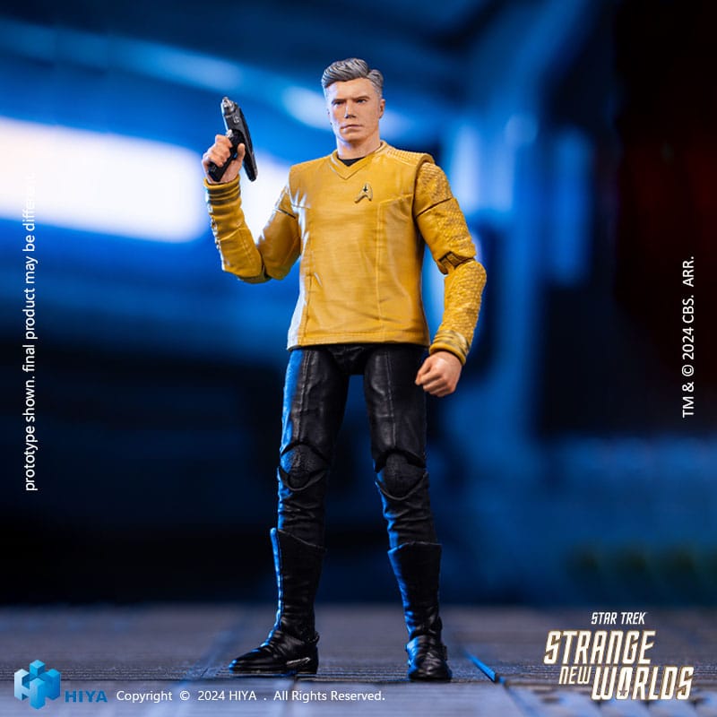 Star Trek Strange New Worlds Exquisite Mini Series  Actionfigur 1/18 Pike 11 cm 6957534203718