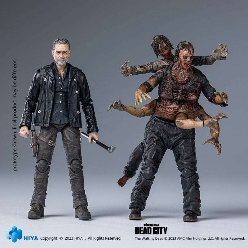 The Walking Dead Exquisite Mini Action Figure 1/18 Dead City Negan 11 cm 6957534203466