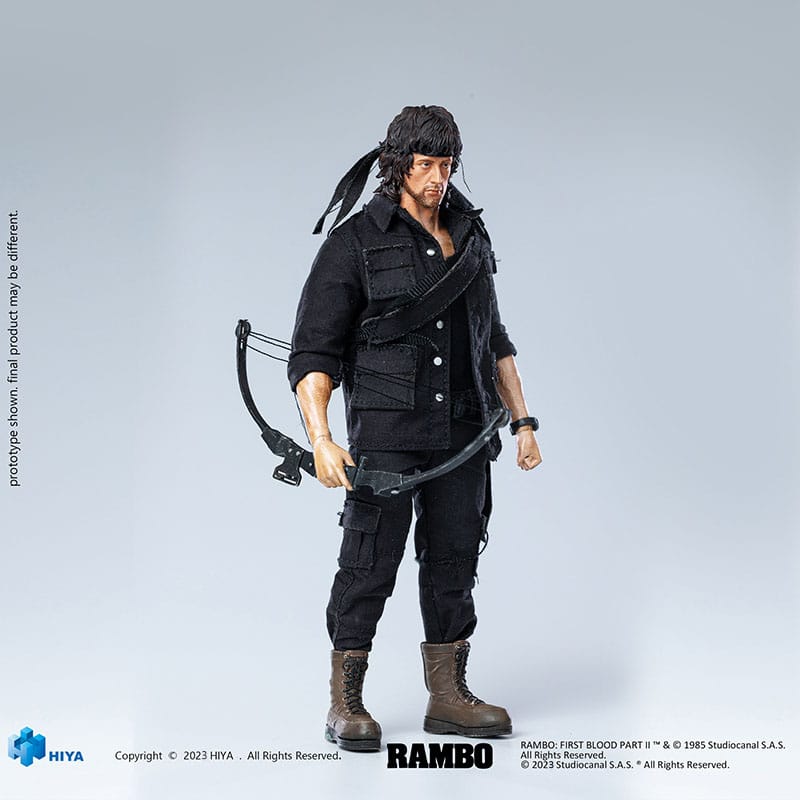 First Blood II Exquisite Super Series  Actionfigur 1/12 First Blood II John Rambo 16 cm 6957534202681