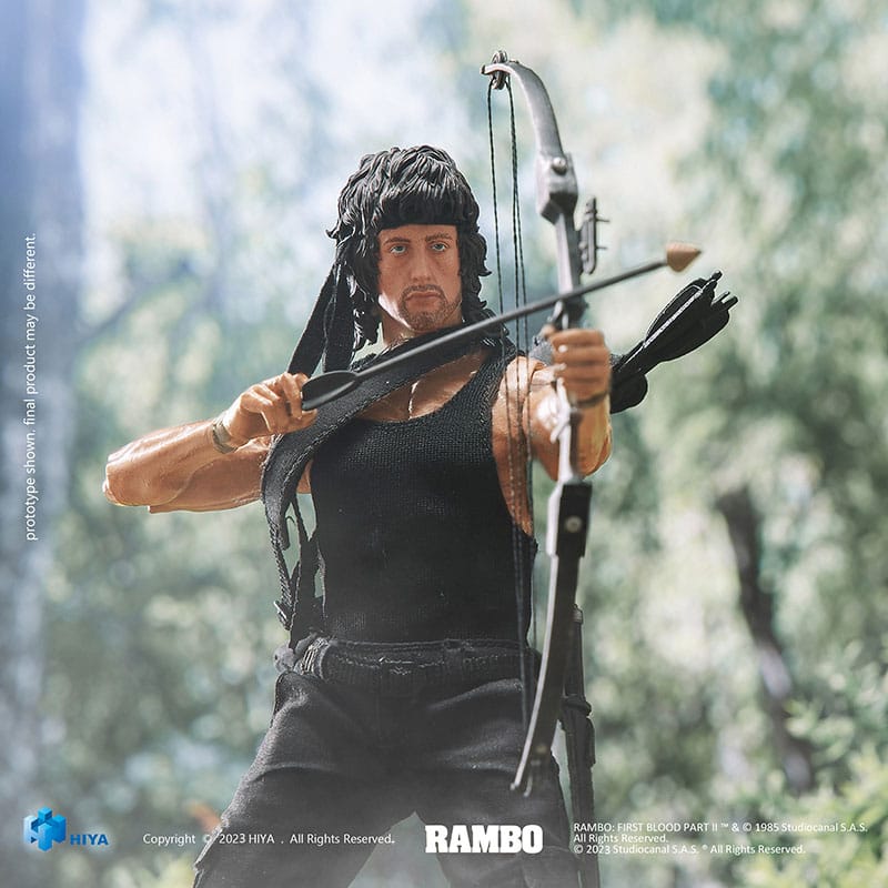 First Blood II Exquisite Super Series  Actionfigur 1/12 First Blood II John Rambo 16 cm 6957534202681