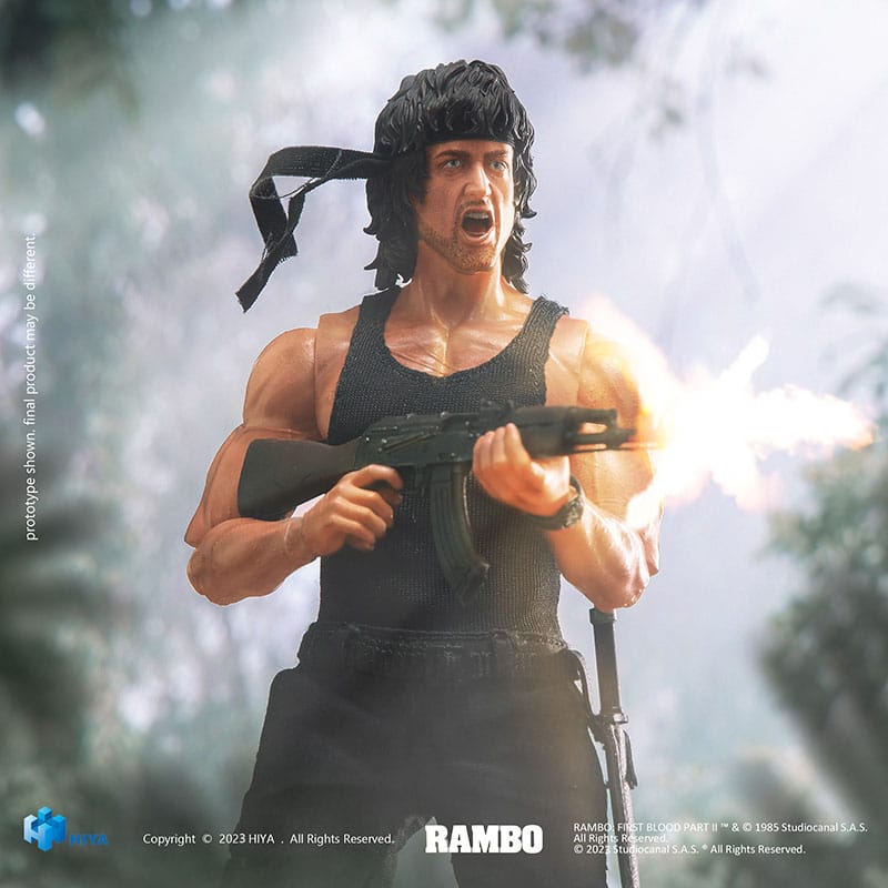 First Blood II Exquisite Super Series  Actionfigur 1/12 First Blood II John Rambo 16 cm 6957534202681