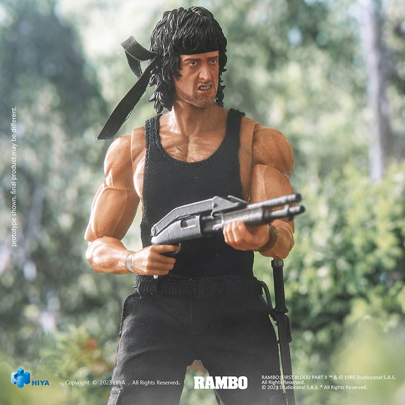 First Blood II Exquisite Super Series  Actionfigur 1/12 First Blood II John Rambo 16 cm 6957534202681