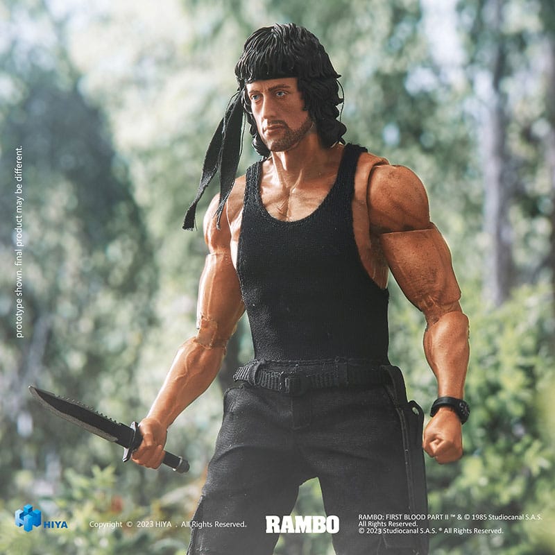 First Blood II Exquisite Super Series  Actionfigur 1/12 First Blood II John Rambo 16 cm 6957534202681