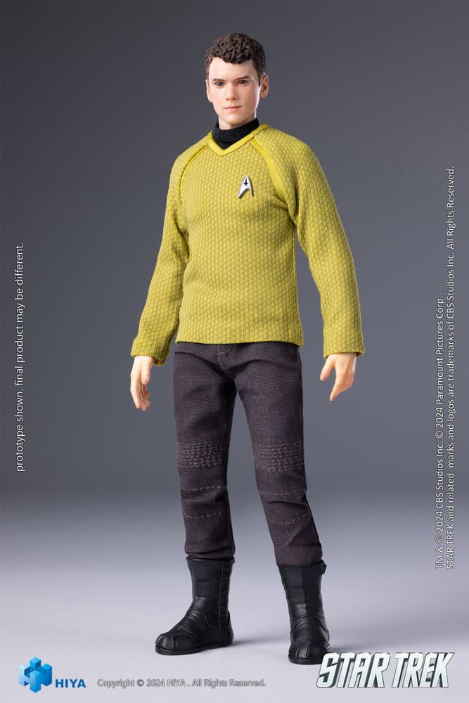 Star Trek 2009 Exquisite Super Series  Actionfigur 1/12 Chekov 16 cm 6957534202766