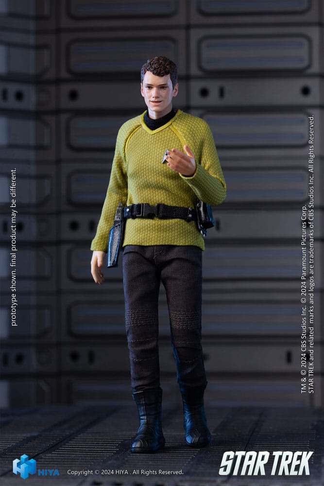 Star Trek 2009 Exquisite Super Series  Actionfigur 1/12 Chekov 16 cm 6957534202766