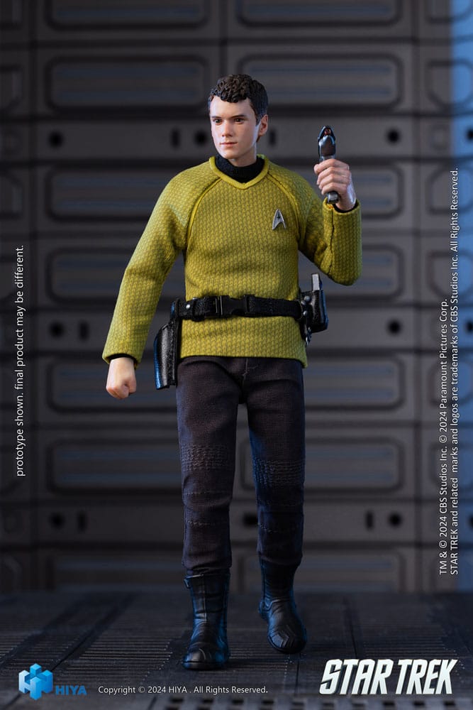 Star Trek 2009 Exquisite Super Series  Actionfigur 1/12 Chekov 16 cm 6957534202766