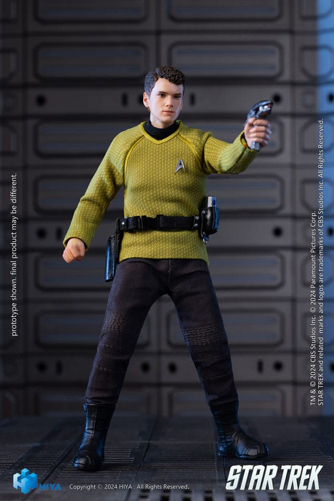 Star Trek 2009 Exquisite Super Series  Actionfigur 1/12 Chekov 16 cm 6957534202766