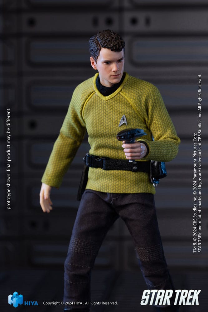 Star Trek 2009 Exquisite Super Series  Actionfigur 1/12 Chekov 16 cm 6957534202766