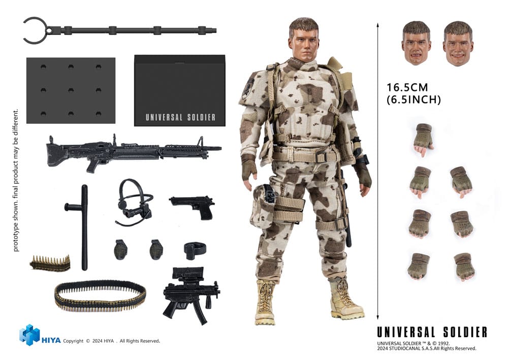 Universal Soldier Exquisite Super Series  Actionfigur 1/12 Andrew Scott 16 cm 6957534203275