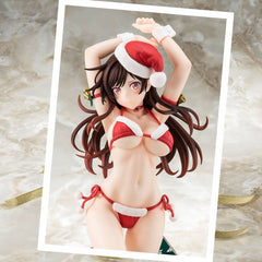 Rent-A-Girlfriend PVC Statue 1/6 Mizuhara Chizuru Santa Bikini de Fuwamoko 2nd Xmas 26 cm 4570000500108