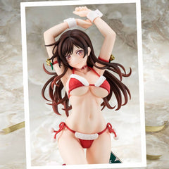 Rent-A-Girlfriend PVC Statue 1/6 Mizuhara Chizuru Santa Bikini de Fuwamoko 2nd Xmas 26 cm 4570000500108