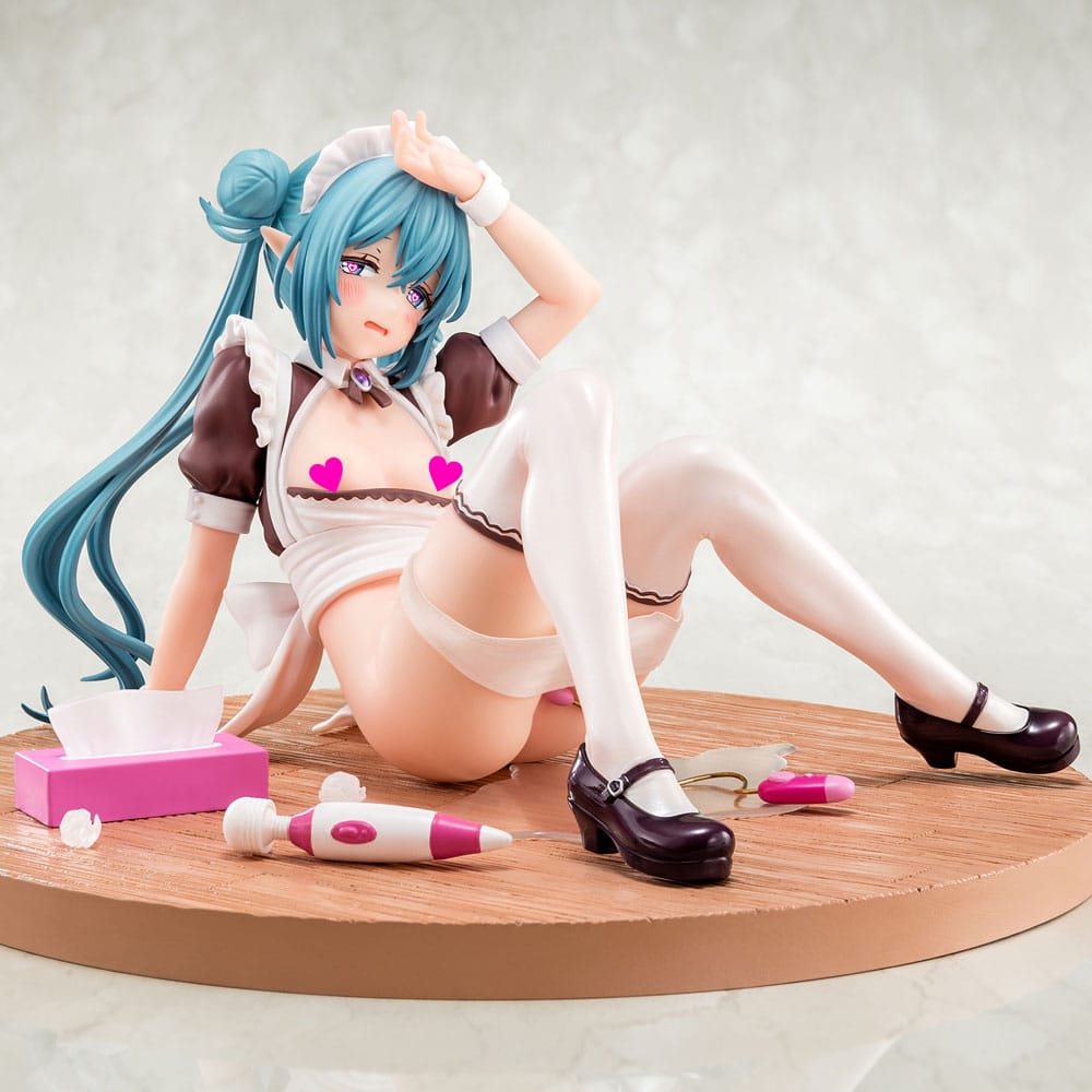 Original Character PVC 1/6 Elf Maid's Sexual Servicing Lime 17 cm 4570000500221