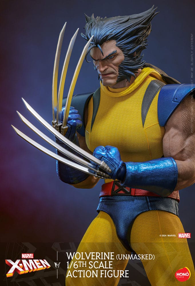 Marvel X-Men Action Figure 1/6 Wolverine (Unmasked) 28 cm 4895228619907